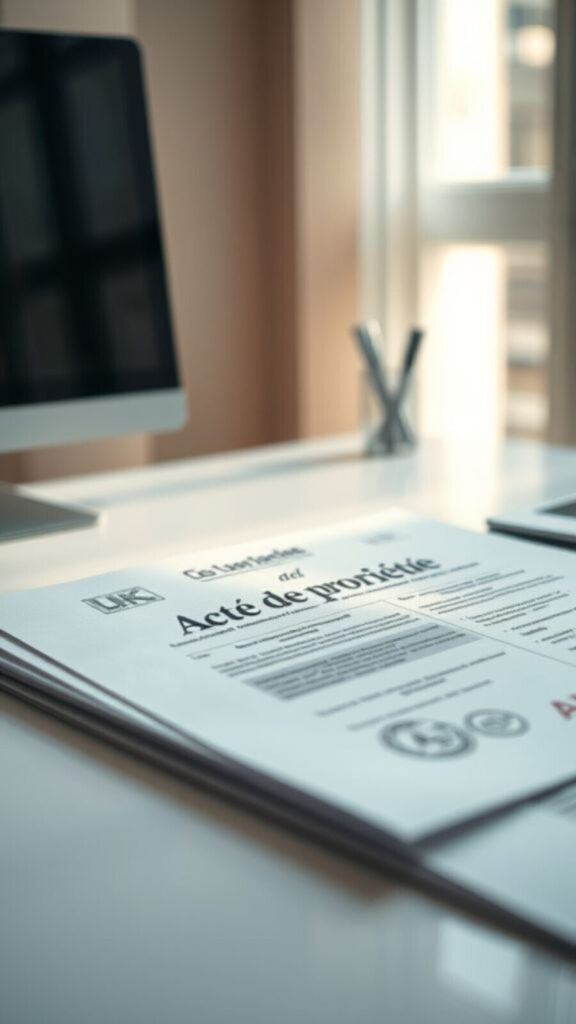 Acte de propriété maison : guide essentiel