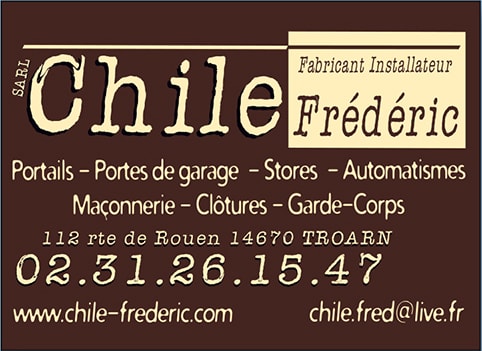 carte visite Chile Frederic